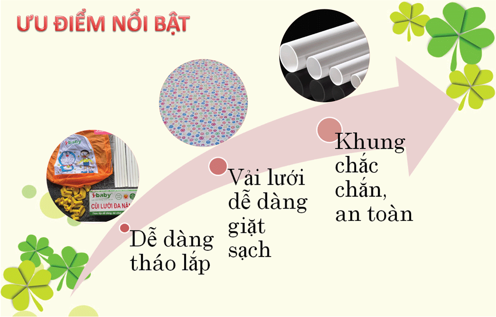 cũi lưới cho bé