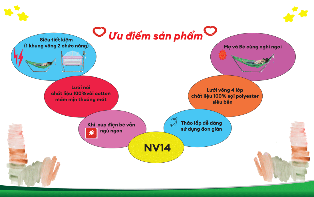 nôi võng điện 